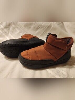 Ozark Trail Men's Slip-On Boot in Rust and Black